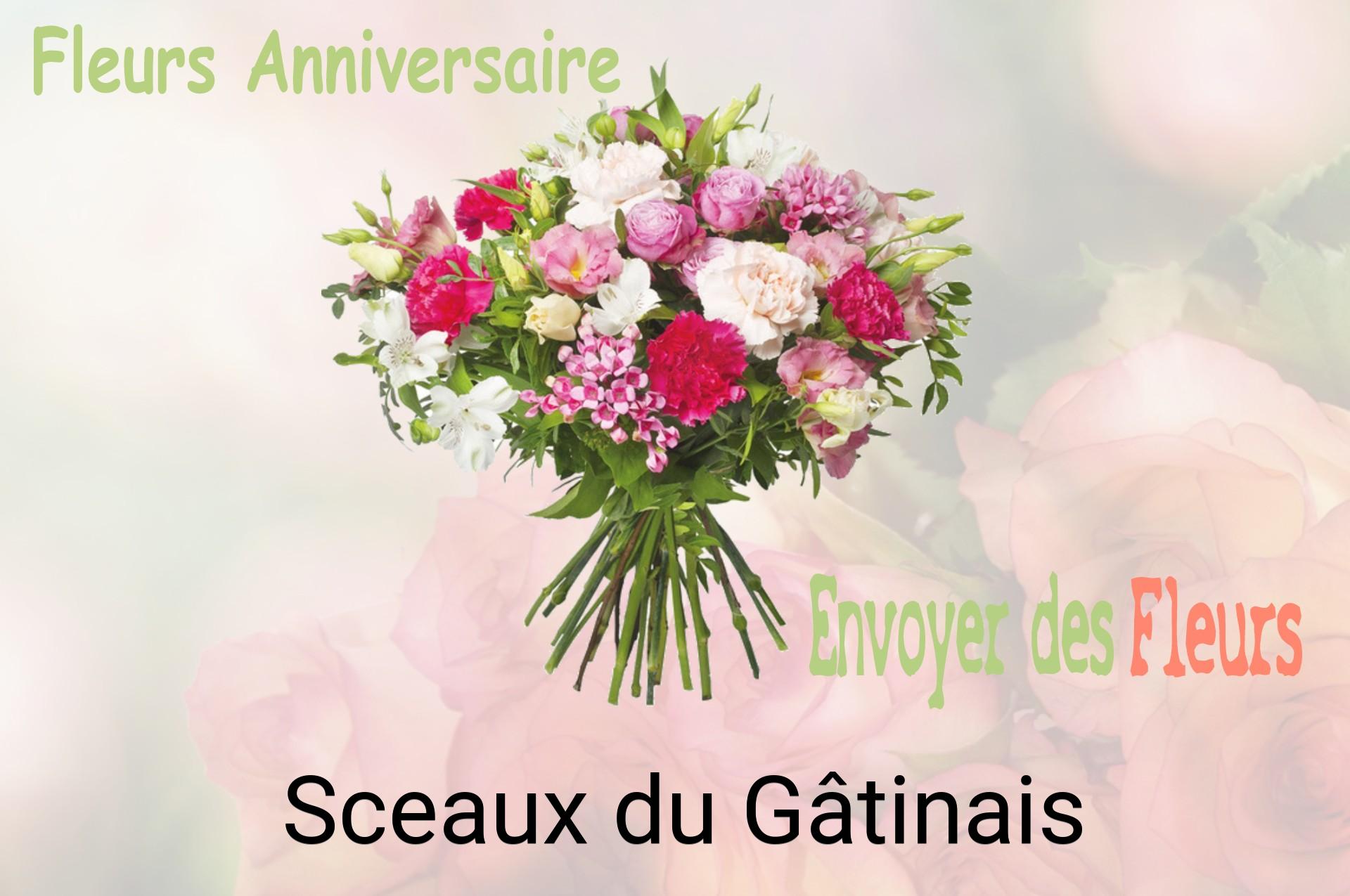 Bouquet de fleurs d’anniversaire livré à Sceaux-du-Gâtinais